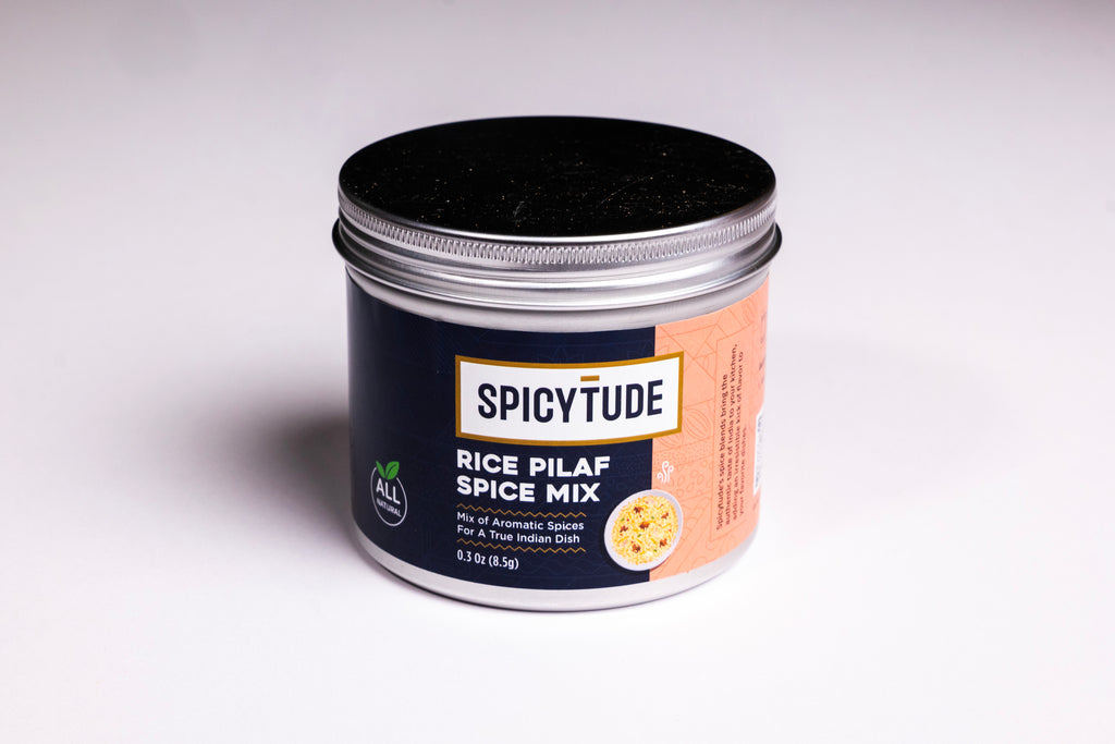 Transform Ordinary Rice into Extraordinary Flavor. Elevate your dining experience with our Spicytude Rice Pilaf Spice Mix. Crafted to perfection, this blend of spices brings out the aromatic flavors of rice like never before. Create a delightful rice pilaf with ease, and savor the essence of rich and authentic spices in every bite. Unleash the Spicytude in your cuisine.